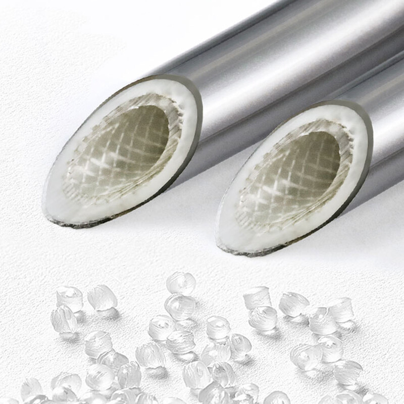 1.5/2.0M PVC silikonsko crijevo za glavu tuša Fleksibilna cijev Cijev visokog pritiska vode Snažna višeslojna vodovodna oprema Kupaonski pribor