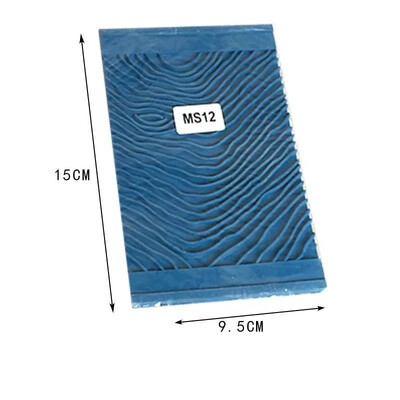 Gumos medienos grūdinimo voleliu tapybos įrankiai DIY 3D imitacija medžio grūdinimas sienų tapyba Namų dekoravimas menas reljefas