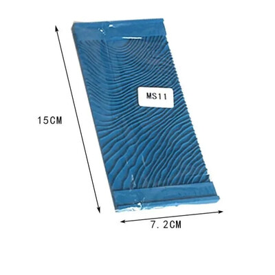 Gumos medienos grūdinimo voleliu tapybos įrankiai DIY 3D imitacija medžio grūdinimas sienų tapyba Namų dekoravimas menas reljefas