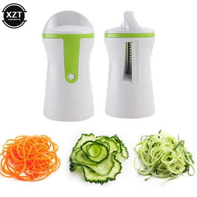 1PC Oštrice Spiralizer za povrće Rezač Twister Ručni spiralni rezač Rende za voće Alati za kuhanje Špagete Tjestenina Kuhinjski gadget