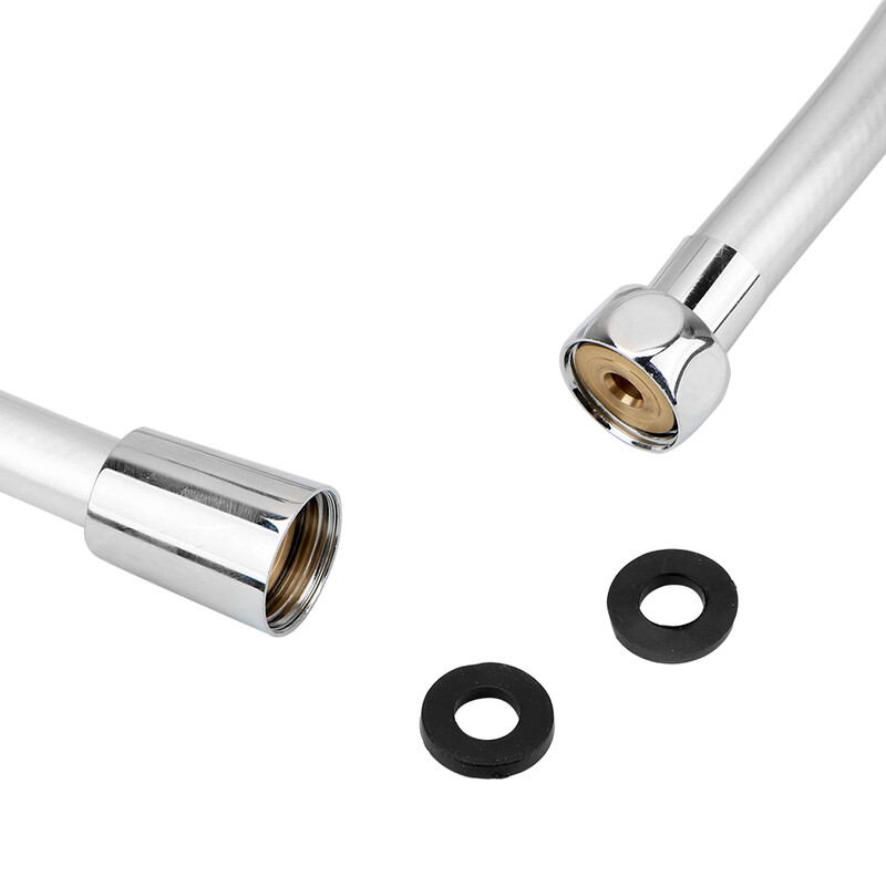 NICEYARD Fleksibilno PVC crijevo za tuširanje, visokotlačno protiv namotavanja crijevo za tuširanje GI/2 univerzalno sučelje 1,2/1,5/2 m