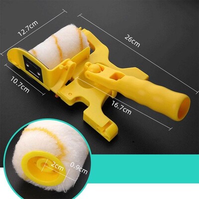 Paint Edger Roller Brush Handheld Clean-Cut Paint Edger Roller Brush Φορητό εργαλείο Paint Edger για βαφή οροφής τοίχου σπιτιού