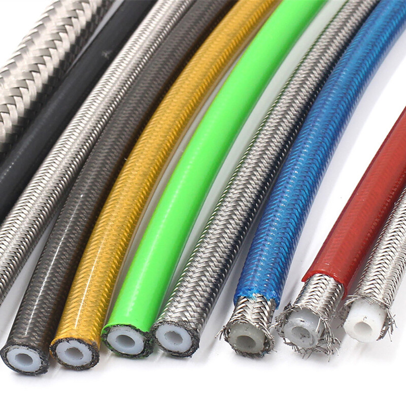 Duljina 300mm-2200mm Hidraulično crijevo kočnice Hidraulička spojka M10 28 °Banjo pletena cijev kočionog crijeva za motocikl Univerzalna