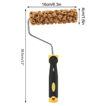 Πρακτική απομίμηση φυκιών σφουγγάρι κυλινδρικό πινέλο 6 ιντσών Καλλιτεχνικό σχέδιο Υγρό Εργαλεία υφής διακόσμησης σπιτιού