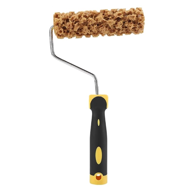 Praktiškas imitacinis jūros dumblių kempinės ritininis šepetys 6 colių meninis raštas skystas namų dekoravimas tapybos tekstūros įrankiai