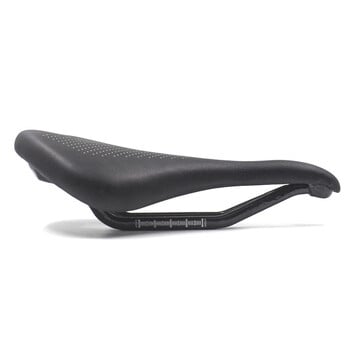 Carbon Saddle MTB/Road Bike Saddle Super Light Leather Carbon Cushions 7x9mm Racing Bicycle Seat 240*155MM