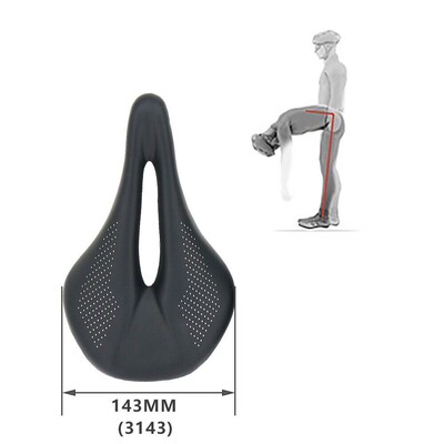 Anglies balnelis MTB / plento dviračio balnelis Super lengvas odinis anglies pagalvėlės 7x9mm lenktyninė dviračio sėdynė 240*155mm