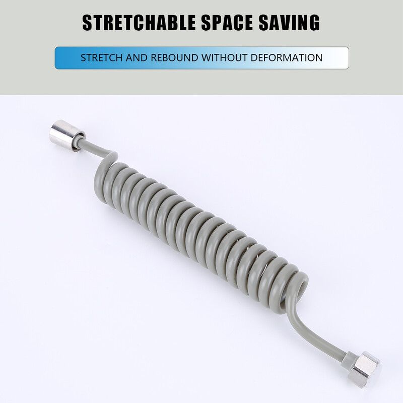 2/3/4 metra Opružna cijev za tuš Fleksibilna spojna cijev Plastična mekana cijev za crijevo Anti-omotač za vodu u kupaonici WC Bide Prskalica