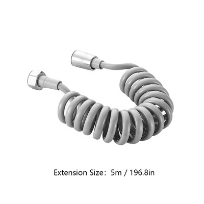 2m 3m 5m Proljetno crijevo za tuširanje Metri Vodovodno crijevo Plastična kupaonska voda WC Bide Prskalica Telefonska linija Meka crijeva