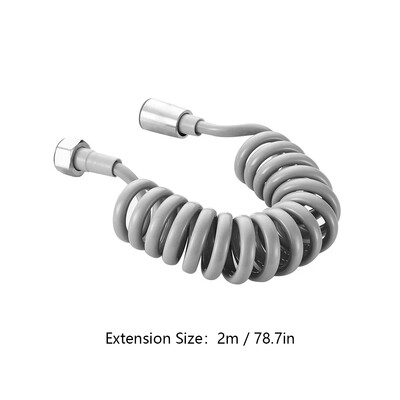 2m 3m 5m Proljetno crijevo za tuširanje Metri Vodovodno crijevo Plastična kupaonska voda WC Bide Prskalica Telefonska linija Meka crijeva