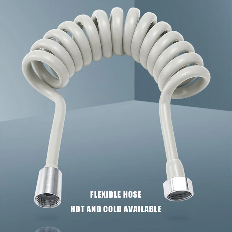 2m 3m 5m Proljetno crijevo za tuširanje Metri Vodovodno crijevo Plastična kupaonska voda WC Bide Prskalica Telefonska linija Meka crijeva