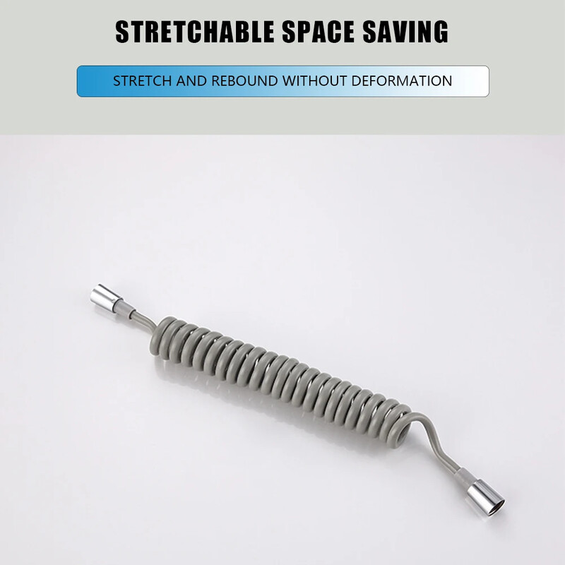 2m 3m 5m Proljetno crijevo za tuširanje Metri Vodovodno crijevo Plastična kupaonska voda WC Bide Prskalica Telefonska linija Meka crijeva