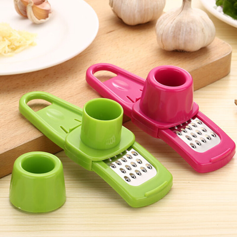 Karšta! 1 vnt / 2 vnt česnako smulkintuvas, daugiafunkcis rankinis imbiero česnako malimo trintuvas, česnako skustukas, virtuvės įrankiai
