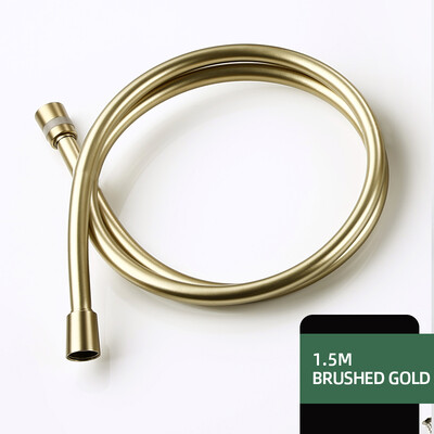 Crijevo za ručni tuš G1/2 Zamjena s crijevom od nehrđajućeg čelika od 150 cm ili PVC cijevi zadebljana kupaonski pribor protiv uvijanja