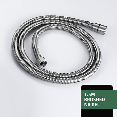 Crijevo za ručni tuš G1/2 Zamjena s crijevom od nehrđajućeg čelika od 150 cm ili PVC cijevi zadebljana kupaonski pribor protiv uvijanja
