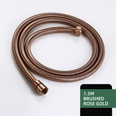 Crijevo za ručni tuš G1/2 Zamjena s crijevom od nehrđajućeg čelika od 150 cm ili PVC cijevi zadebljana kupaonski pribor protiv uvijanja