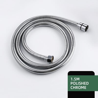 Crijevo za ručni tuš G1/2 Zamjena s crijevom od nehrđajućeg čelika od 150 cm ili PVC cijevi zadebljana kupaonski pribor protiv uvijanja