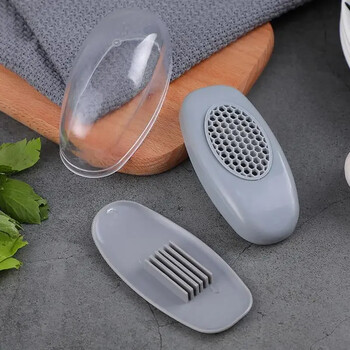 Εγχειρίδιο 2-σε-1 Garlic Slicer Small Household Garlic Smasher Cooking Tool Pressing Garlic Grinding Triter Gadgets κουζίνας και