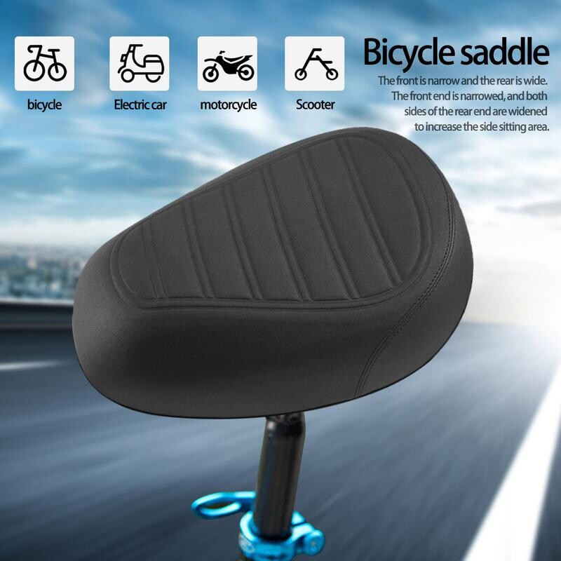 Kvėpuojantis dviračio balnelis vyrams Moteriškas MTB plento dviračio balnas Patogus dviračio sėdynės pagalvėlė Amortizacinė paplatinta dviračio sėdynė