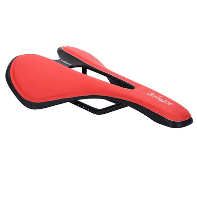 Jalgratta sadul MTB Mountain Road Bike Seat PU nahast geeliga täidetud rattapadi Mugav põrutuskindel jalgratta sadul