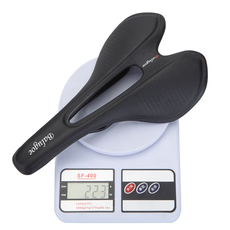 Jalgratta sadul MTB Mountain Road Bike Seat PU nahast geeliga täidetud rattapadi Mugav põrutuskindel jalgratta sadul