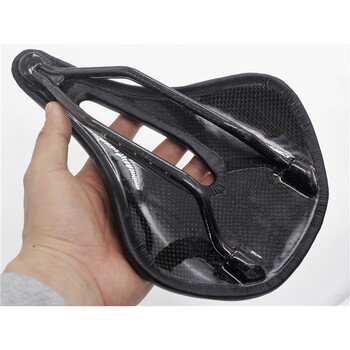 2022 Νέο No logo Full Carbon Saddle MTB/Road Bike Saddle Seat Super Light Leather Carbon Cushions 150g