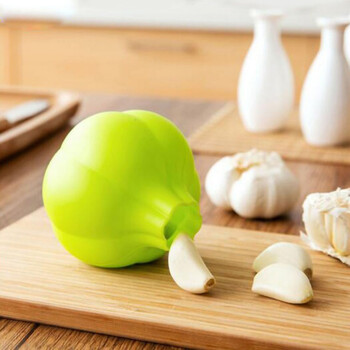 Creative Food Grade Silicone Garlic Peeler Garlic Press Super Soft Arlic Peeler Αξεσουάρ κουζίνας σπιτιού