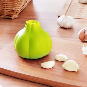 Creative Food Grade Silicone Garlic Peeler Garlic Press Super Soft Arlic Peeler Αξεσουάρ κουζίνας σπιτιού