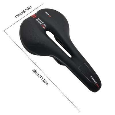 Dviračio balnelis MTB kalnų plento dviračio sėdynės tuščiaviduris gelis Patogus dviračio pagalvėlės treniruoklio balnas vyrams ir moterims