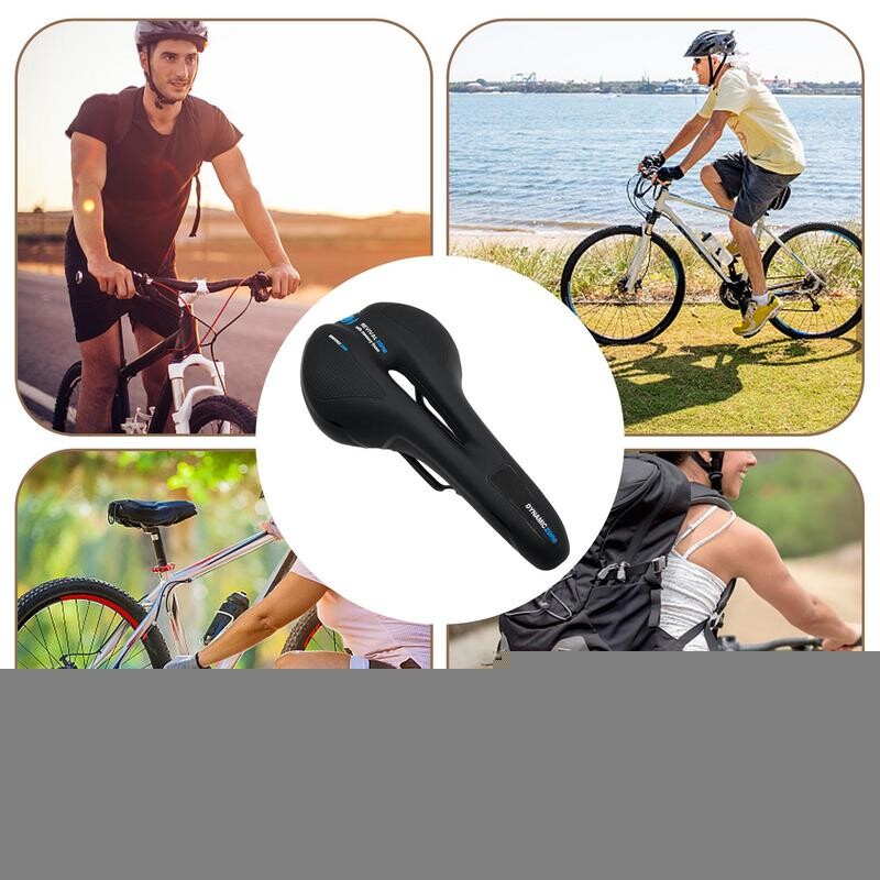 Dviračio balnelis MTB kalnų plento dviračio sėdynės tuščiaviduris gelis Patogus dviračio pagalvėlės treniruoklio balnas vyrams ir moterims