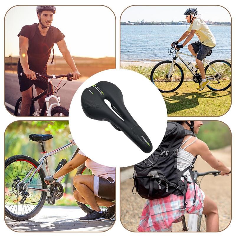 Dviračio balnelis MTB kalnų plento dviračio sėdynės tuščiaviduris gelis Patogus dviračio pagalvėlės treniruoklio balnas vyrams ir moterims