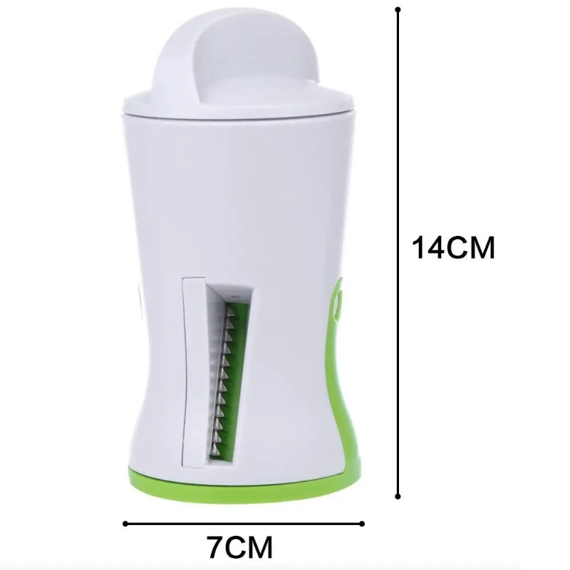 Sunkus daržovių spiralizatorius, spiralinis pjaustytuvas, pjaustyklė, cukinijų makaronai, makaronai, spagečių gaminimo aparatas