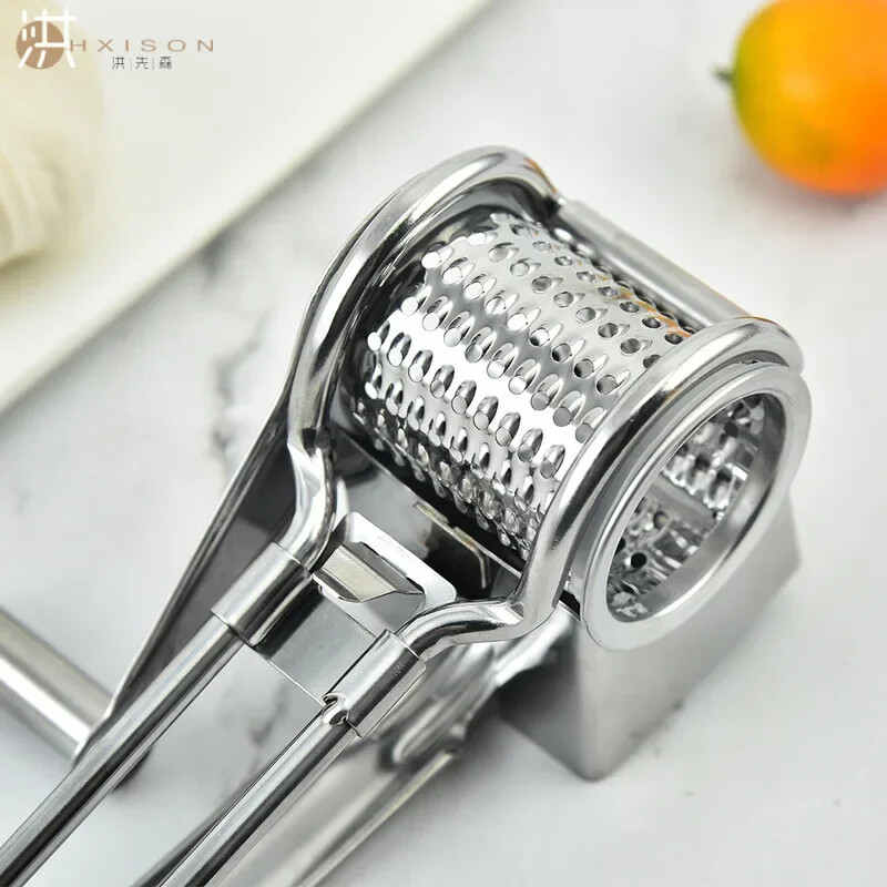 Roostevabast terasest juustuhöövel Käsiloksutusega pöörlev juustuhöövel Eemaldatav ja pestav juustuhöövel Köögitarvikud Hakkija