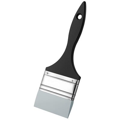 Silikono spalvos formavimo šepetys Platus tvirtas plokščias silikoninis dažų šepetys Lankstus akrilo ir vandens pagrindo dažymo įrankis