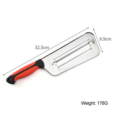 Kapsa viilutaja sibula viilutaja nuga topelt viilu tera Köögivilja viilutaja köögi nuga kala kaalu puhastaja nuga