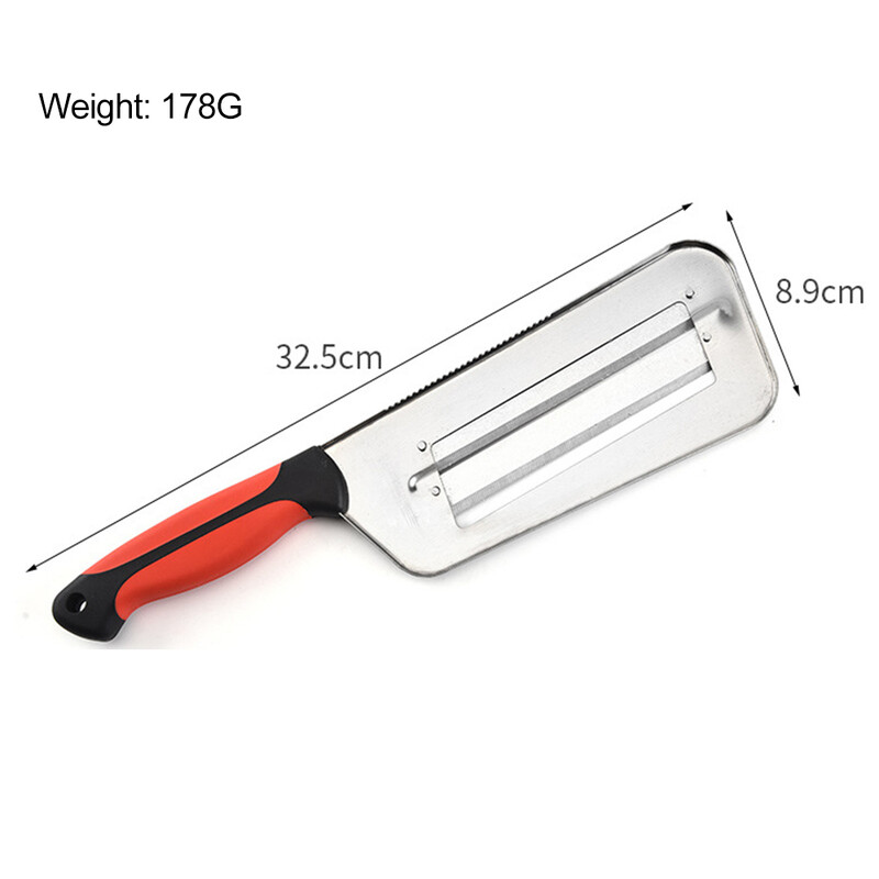 Kapsa viilutaja sibula viilutaja nuga topelt viilu tera Köögivilja viilutaja köögi nuga kala kaalu puhastaja nuga