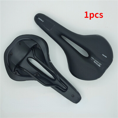 Κάθισμα ποδηλάτου δρόμου από χάλυβα ράγες Μαξιλάρι ποδηλάτου βουνού για άνδρες Αντιολισθητικές σέλες Carretera Soft PU Δερμάτινες Road MTB Ποδηλατικές σέλες