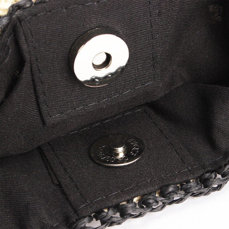 Naiste õlgedest kandekott Suure mahutavusega vanaaegne puhkuse õlakott Kõik vabaaja käekottide disainer Õõnes suvine rannakott