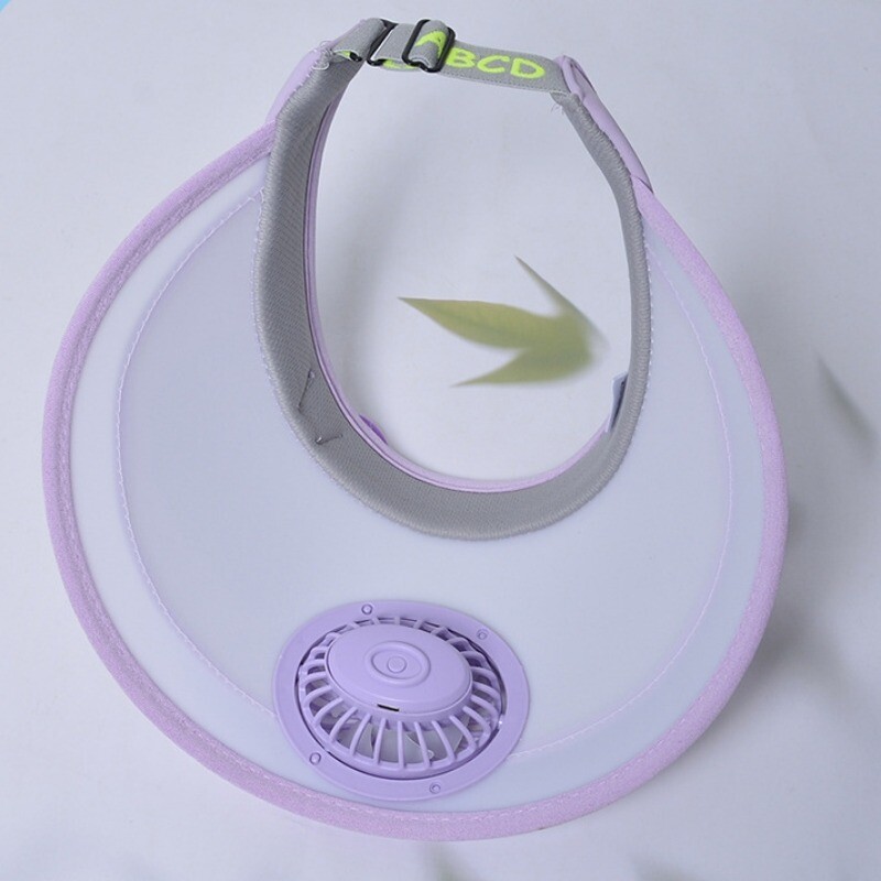 Suvine päikesemüts lastele Poistele Tüdrukutele Päikesekaitsemütsid ventilaatoriga Cartoon Outdoors USB laadimisventilaatori päikesekaitse