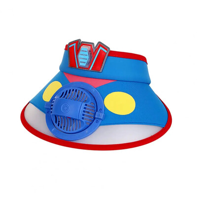 Vaikiška vasarinė kepurė nuo saulės aušinanti įkraunama aušinimo ventiliatorinė kepurė nuo saulės Skrybėlė nuo saulės Vasarinė beisbolo kepurė tuščia viršutinė lauko kepurė nuo saulės