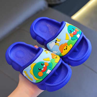 Laste sussid Lastele Suvised Tüdrukud Multifilmid Jänku dinosaurus libisemiskindlad pehmed tallad lastele Siseruumides Kodu Poistele Väikelaste Babysandaalid