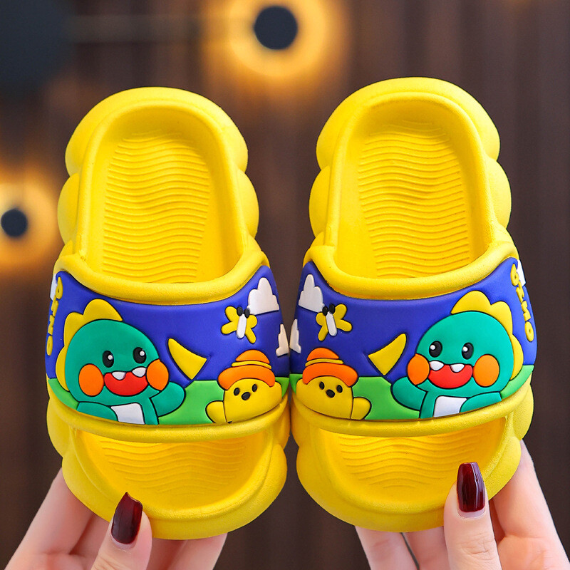 Laste sussid Lastele Suvised Tüdrukud Multifilmid Jänku dinosaurus libisemiskindlad pehmed tallad lastele Siseruumides Kodu Poistele Väikelaste Babysandaalid