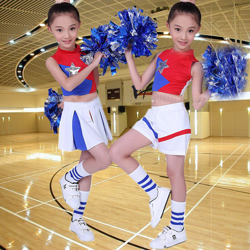 Lasteetendused cheerleadikostüümid kostüümid cheerleadikostüümid kostüümid naiste aeroobika ds lavakostüümid 