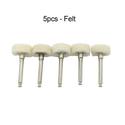 5 vnt RA kotas Dantų poliravimo šepetėlis Gręžimo Ratas Medžiagos Medvilnė Veltinys Ožkos vilna Aliuminio oksido Įrankiai Skersmuo 10mm Rankinis sukamieji įrankiai