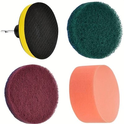 4/13 vnt diskinis šepetys, elektrinis gręžimo šepetys, valymo šepetys, poliravimo ir poliravimo rinkinio valymo reikmenys