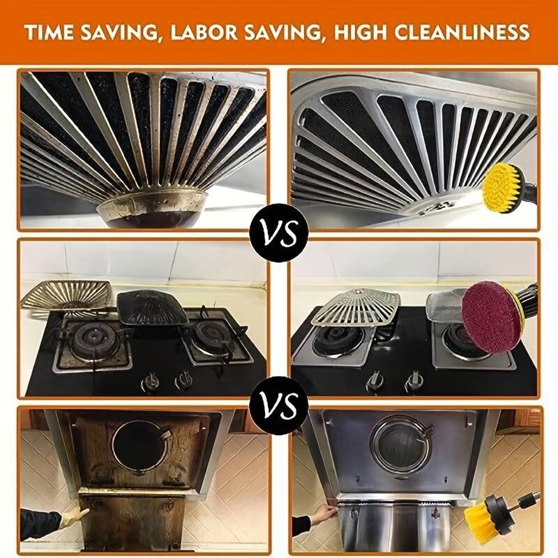 4/13 vnt diskinis šepetys, elektrinis gręžimo šepetys, valymo šepetys, poliravimo ir poliravimo rinkinio valymo reikmenys