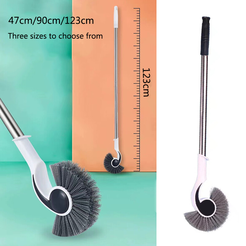 58/93/123 cm ilga rankena Patvarūs valymo šepečiai Plastikiniai akvariumo stiklo dumblių valiklis Kampų tarpų valymo priemonės Namams