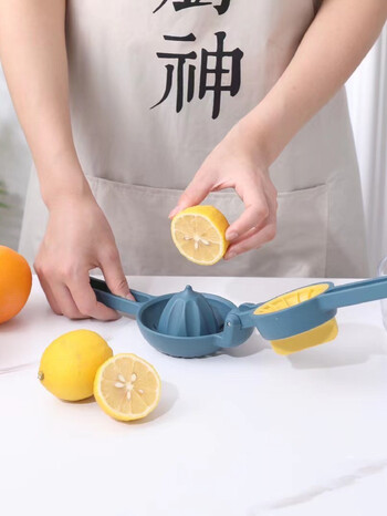 Εγχειρίδιο New Rotary Press Manual Lemon Juicer Household Mini Portable Juicer Simple Juicer