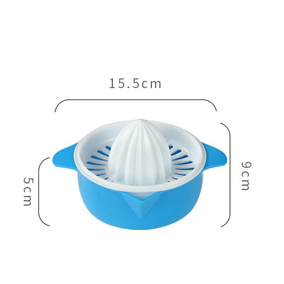 Didelės talpos citrinų sulčiaspaudės plastikinės apelsinų spaudyklės nešiojamos sulčiaspaudės šviežių sulčių vaisių rankinis virtuvės nauji priedai