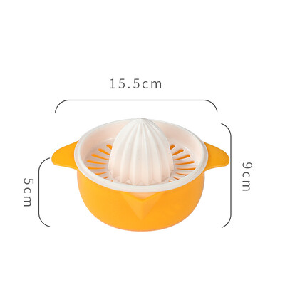 Didelės talpos citrinų sulčiaspaudės plastikinės apelsinų spaudyklės nešiojamos sulčiaspaudės šviežių sulčių vaisių rankinis virtuvės nauji priedai